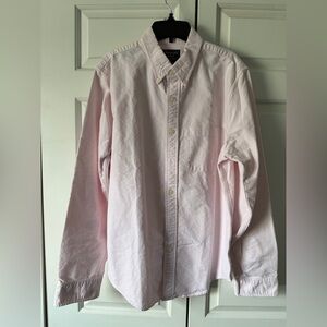 Abercrombie & Fitch Light Pink Casual Button Down Shirt